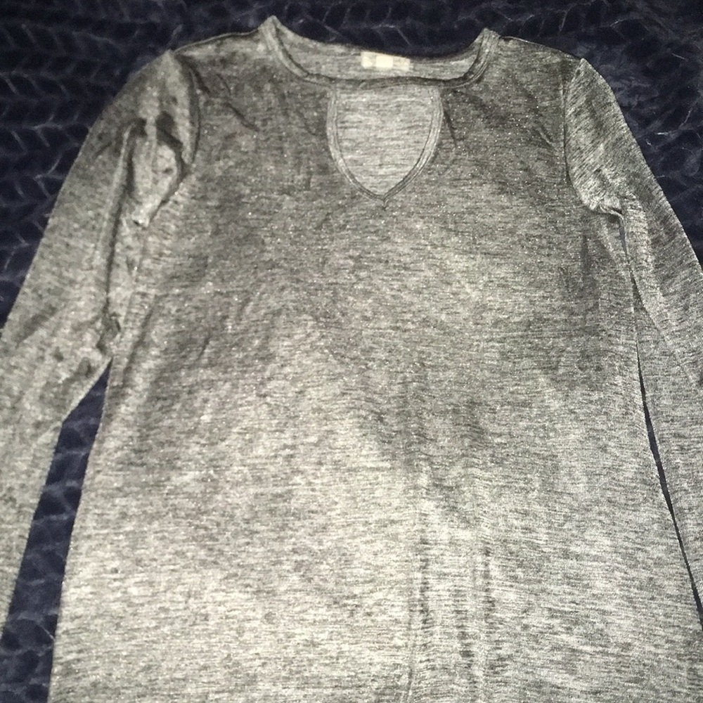 silver dress